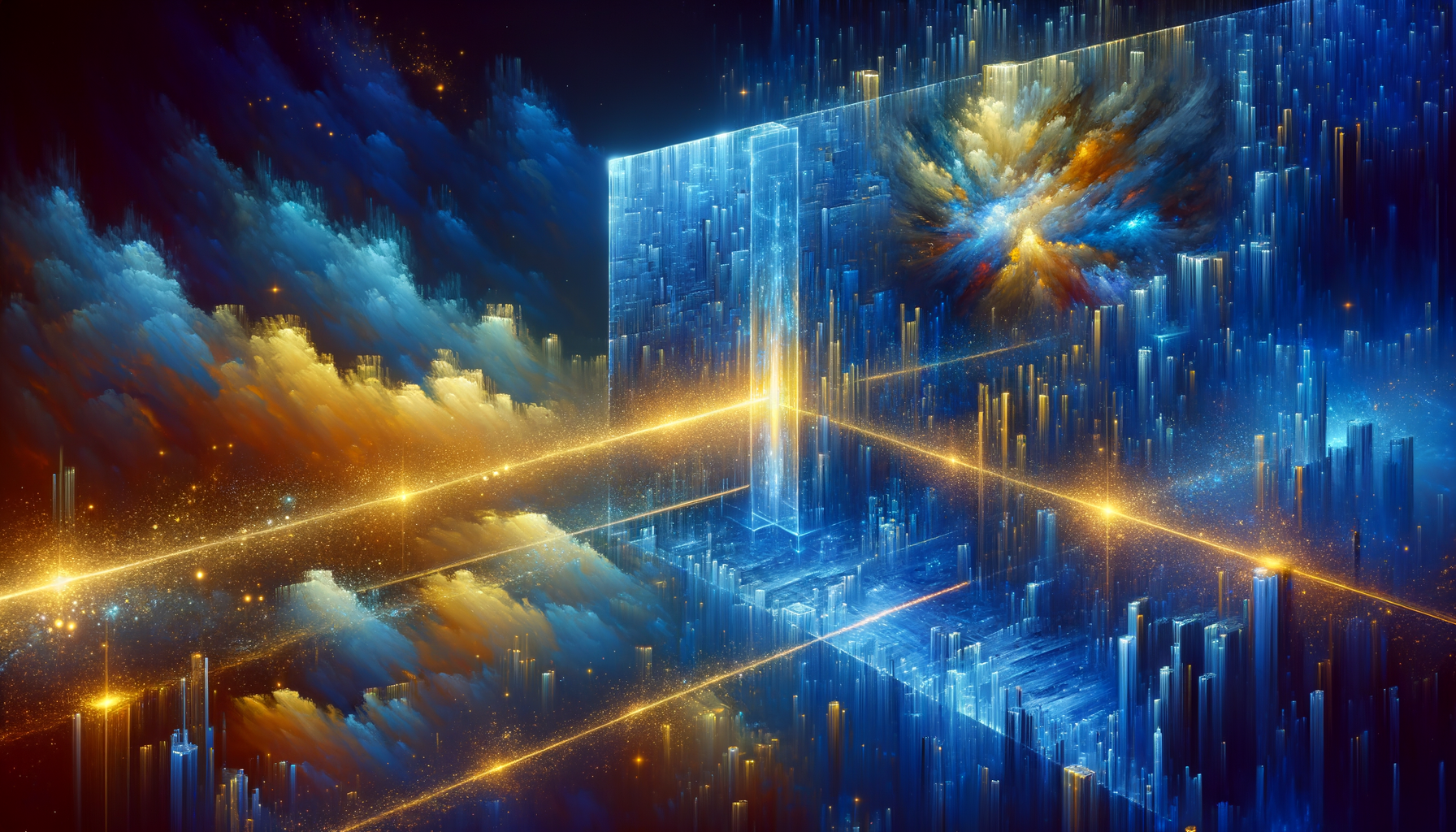 Crystalline barrier blocking energy streams with three passages beyond