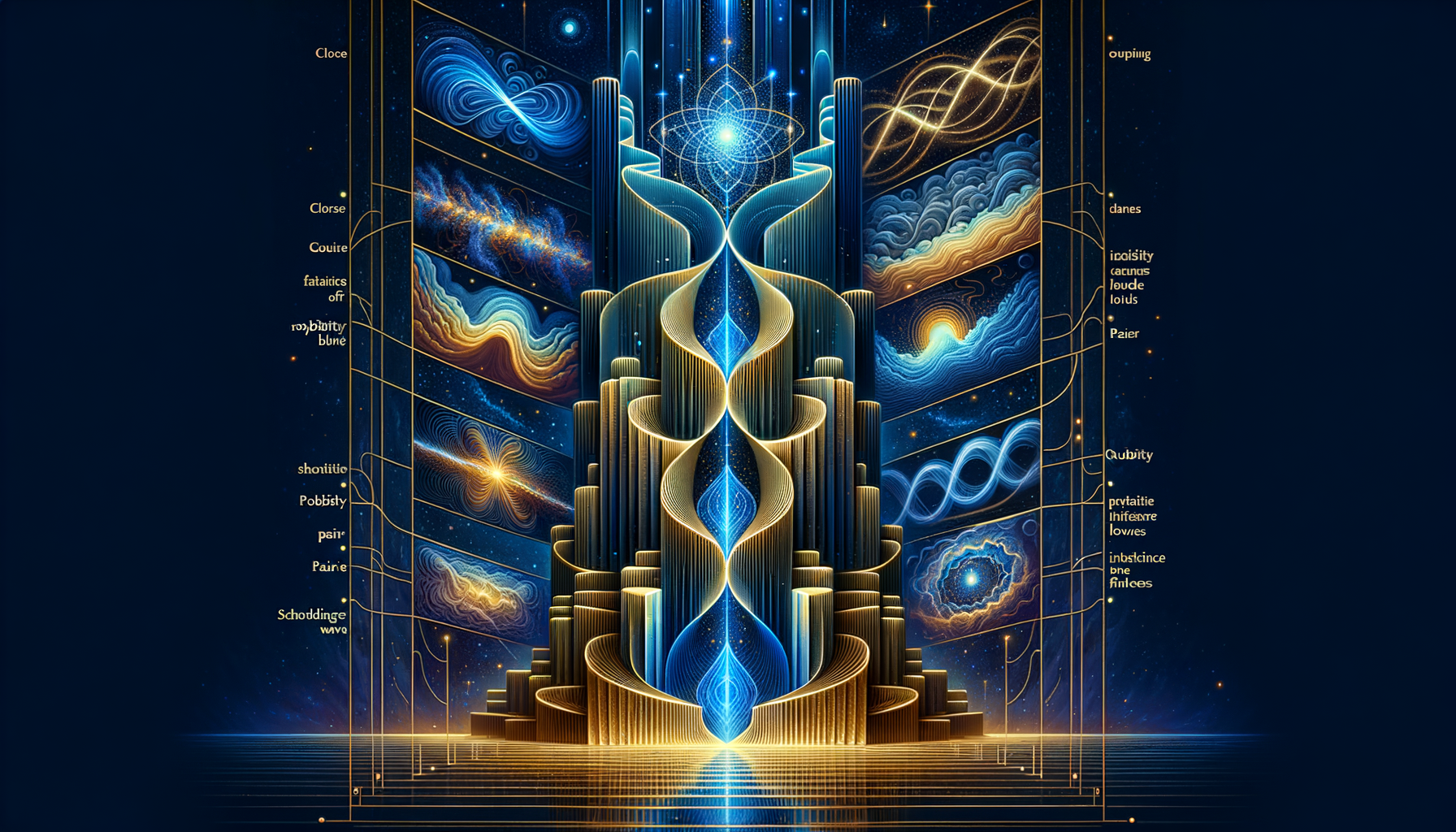 Layered tower from constraint landscape to quantum wave — the complete journey