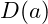 Rendered by QuickLaTeX.com D(a)