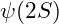 \psi(2S)