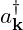 a_{\mathbf{k}}^\dagger