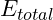 E_{total}