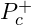 P_c^+