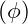 (\phi)