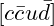 [c\bar{c} u \bar{d}]