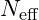 N_{\text{eff}}
