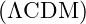 (\Lambda\text{CDM})