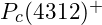 P_c(4312)^+