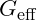 G_{\text{eff}}