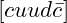 [cuud\bar{c}]