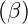 ( \beta )