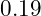0.19%