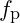 f_{\text{p}}